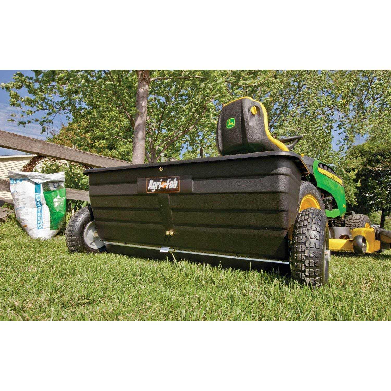 Agri-Fab 175 lb Tow Behind Drop Spreader 45-0288 - Image 2